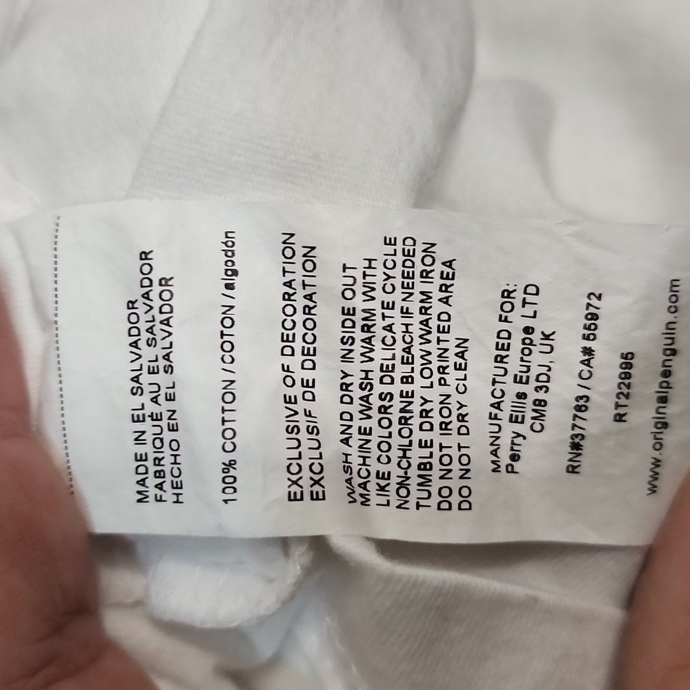 Original Penguin tee with fruit penguin - Picture 5 of 5